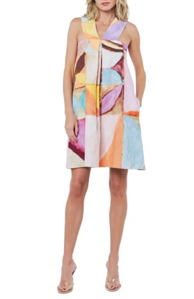 Ciebon Arya Sleeveless Minidress In Multi
