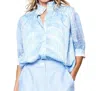 Ciebon Bethany Blouse In Blue In Blue