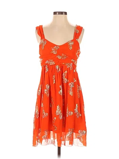 Pre-owned Ciebon Casual Dress In Orange