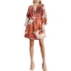 Ciebon Christy Floral Minidress In Red