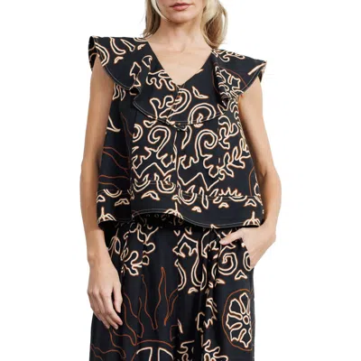 Ciebon Dex Top In Black