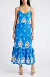 Ciebon Inessa Maxi Dress In Blue