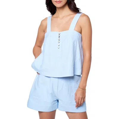 Ciebon Jaclyn Crop Tank In Blue