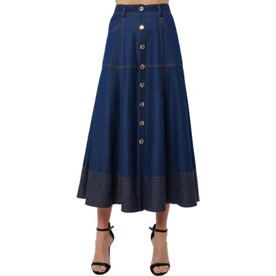 Ciebon Lilian Maxi Skirt In Multi