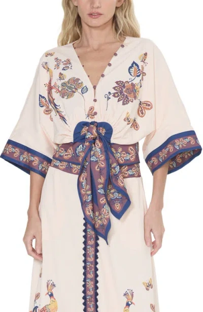 Ciebon Lynette Top In Taupe Multi