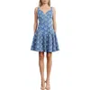 Ciebon Nova Embroidered Fit & Flare Dress