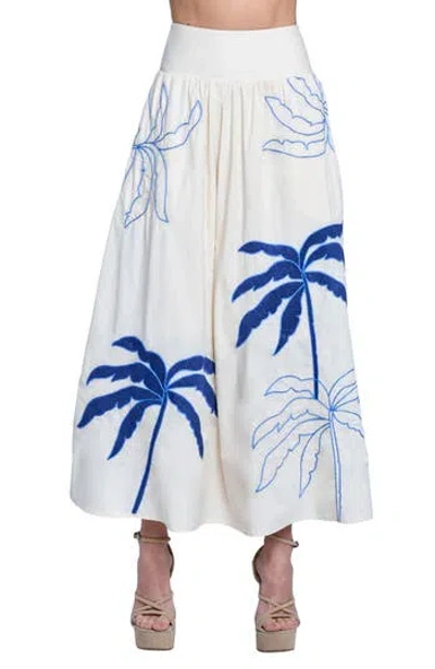 Ciebon Nuri Maxi Skirt In White