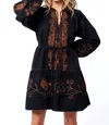 Ciebon Pomegranate Dress In Black