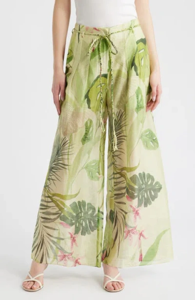 Ciebon Thom Floral Print Maxi Skirt In Multi
