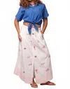 Ciebon Women's Picnic Perfect Skirt In Cream In White