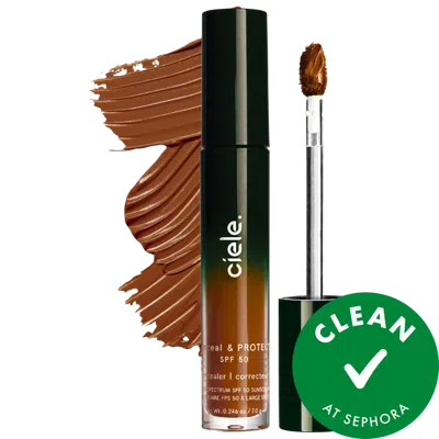 Ciele Conceal & Protect Spf 50+ Spot Concealer For Dark Spots Shade 17n 0.246 oz / 7g In White
