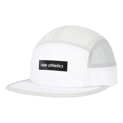 Ciele Gocap Field Iconic Bar Endurance Field Cap 'white Light Grey' In White/light Grey