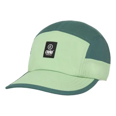 Ciele Gocap Sc Classic C Plus Box Soft Curved Brim Running Cap 'pistachio Silver Pine' In Pistachio/silver Pine