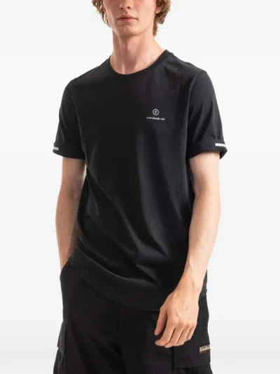 Ciele Logo-print Crew-neck T-shirt In Black