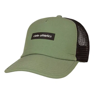 Ciele Trlcap Sc Field Iconic Bar 3dmesh Trail Cap 'toad'