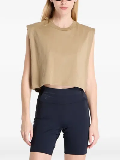 Ciele W Ortank Cropped Top In Brown