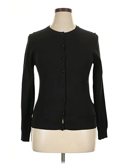 Pre-owned Cielo Cardigan Sweater In Black