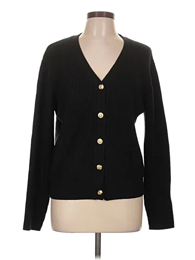 Pre-owned Cielo Cardigan Sweater In Black