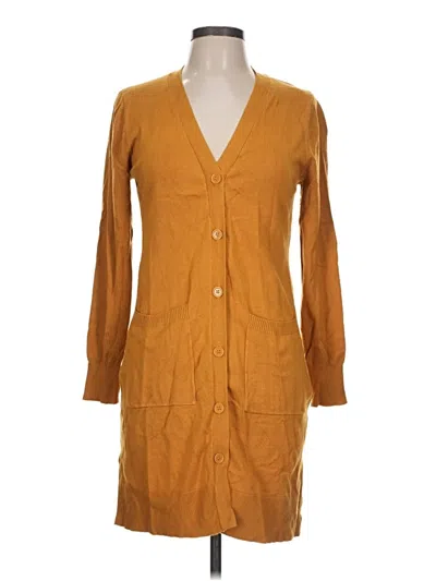 Pre-owned Cielo Cardigan Sweater In Brown