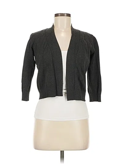 Pre-owned Cielo Cardigan Sweater In Gray