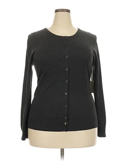 Pre-owned Cielo Cardigan Sweater In Gray