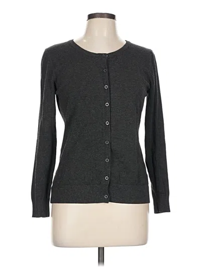 Pre-owned Cielo Cardigan Sweater In Gray