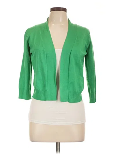 Pre-owned Cielo Cardigan Sweater In Green