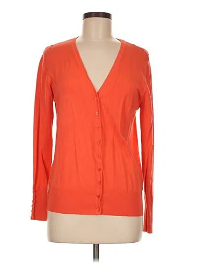 Pre-owned Cielo Cardigan Sweater In Orange