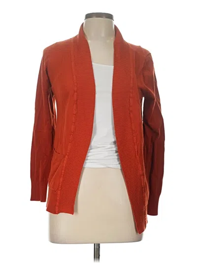 Pre-owned Cielo Cardigan Sweater In Orange