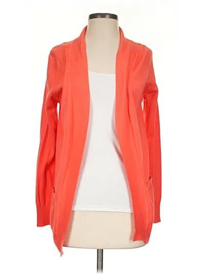 Pre-owned Cielo Cardigan Sweater In Orange