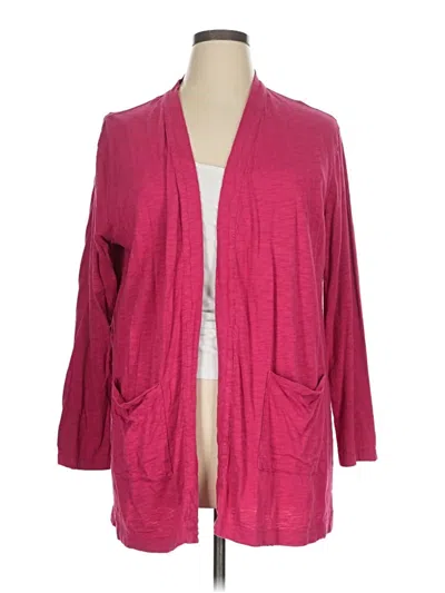 Pre-owned Cielo Cardigan Sweater In Pink