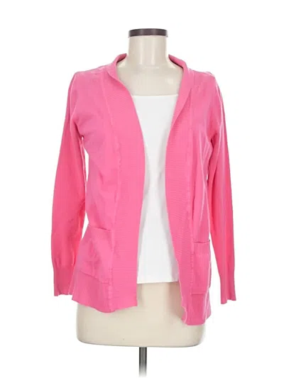 Pre-owned Cielo Cardigan Sweater In Pink