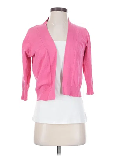 Pre-owned Cielo Cardigan Sweater In Pink