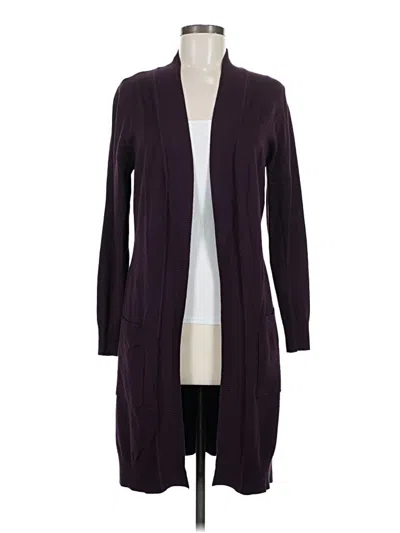 Pre-owned Cielo Cardigan Sweater In Purple