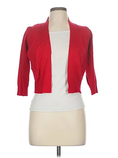Pre-owned Cielo Cardigan Sweater In Red