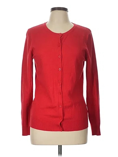 Pre-owned Cielo Cardigan Sweater In Red
