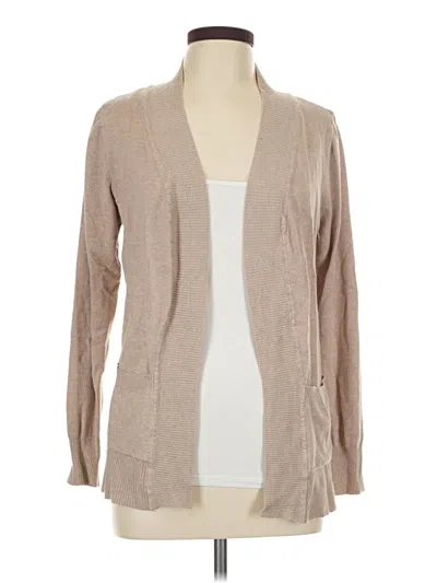 Pre-owned Cielo Cardigan Sweater In Tan