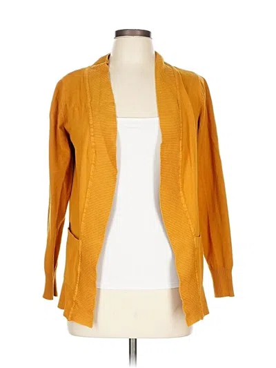Pre-owned Cielo Cardigan Sweater In Yellow