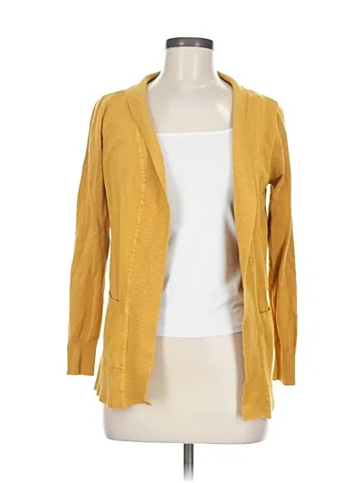 Pre-owned Cielo Cardigan Sweater In Yellow