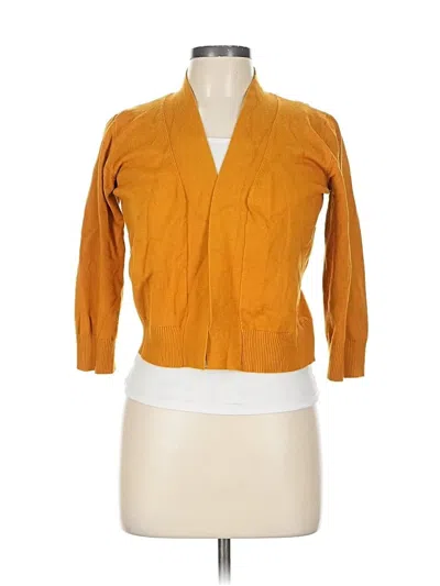 Pre-owned Cielo Cardigan Sweater In Yellow