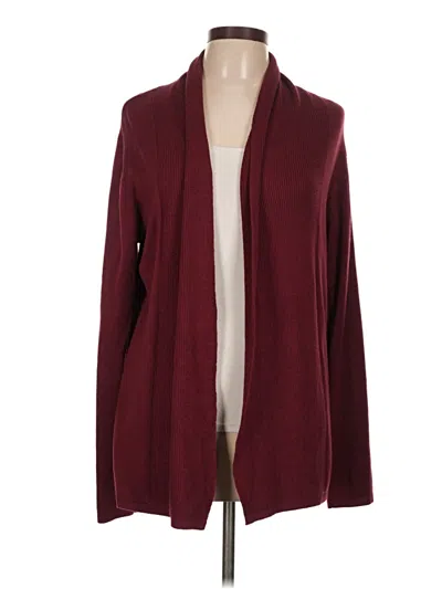 Pre-owned Cielo Kimono In Burgundy