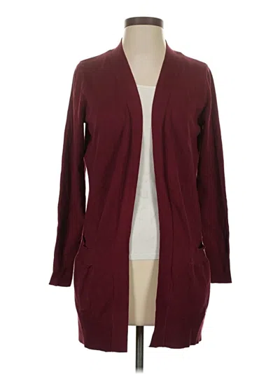Pre-owned Cielo Kimono In Burgundy