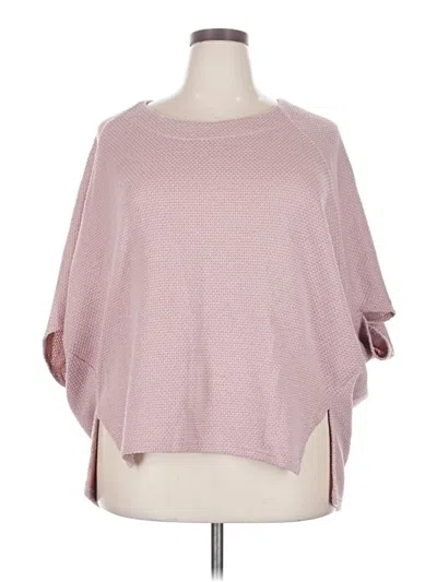 Pre-owned Cielo Poncho In Pink