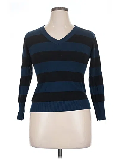 Pre-owned Cielo Pullover Sweater In Blue