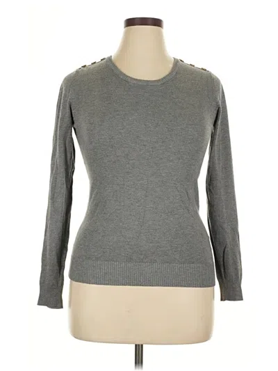 Pre-owned Cielo Pullover Sweater In Gray