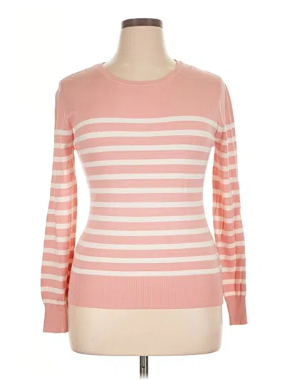 Pre-owned Cielo Pullover Sweater In Pink
