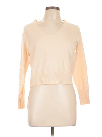 Pre-owned Cielo Pullover Sweater In Tan