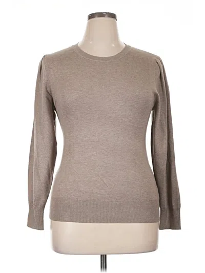 Pre-owned Cielo Pullover Sweater In Tan
