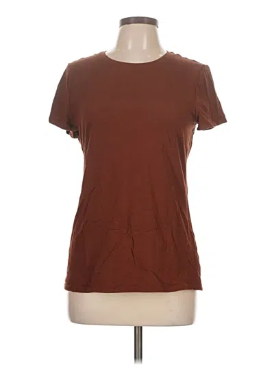 Pre-owned Cielo Short Sleeve T-shirt In Brown
