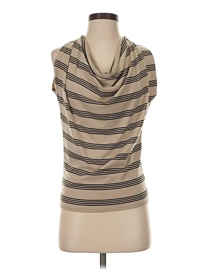 Pre-owned Cielo Sleeveless T-shirt In Tan